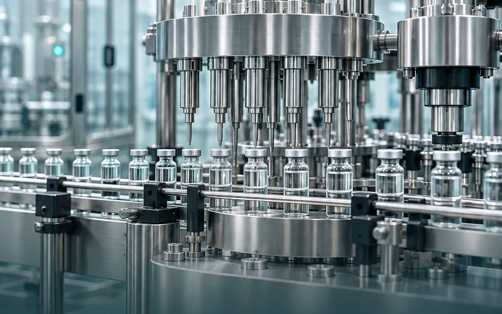 Pharmaceutical filling and packing equipment in a clean production area